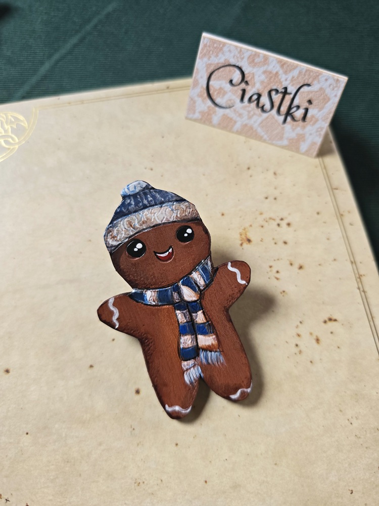 Broszka - Ciastki - Piernikowe ludziki - obrazek 7