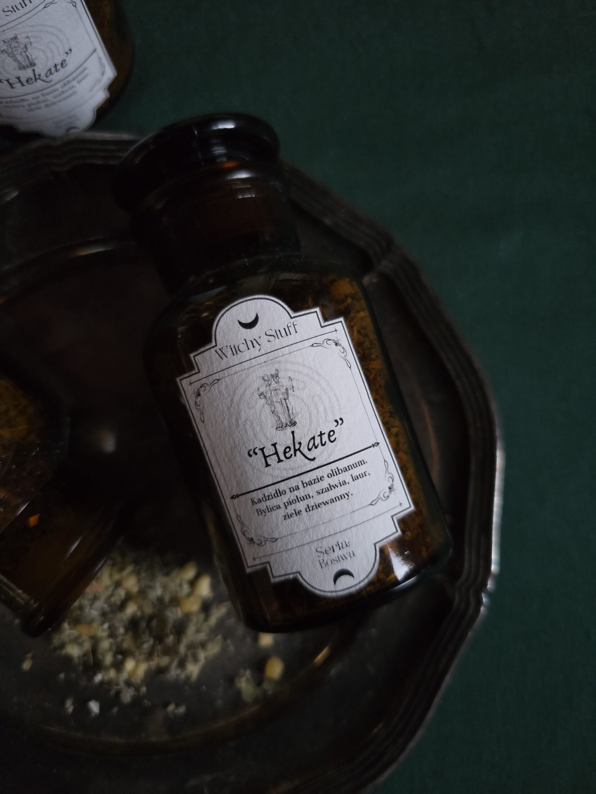 Kadzidło - Hekate - 70g w szklanej butelce