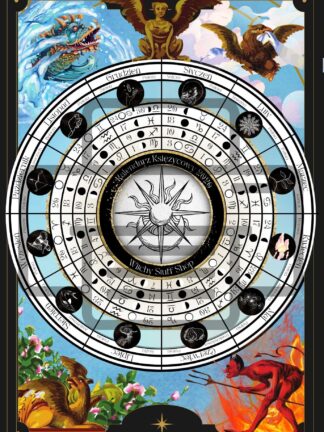 Kalendarz księżycowy 2026 druk A3