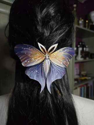 Fioletowa ciemka 1.0 - wersja freehand - zapięcie metalowe