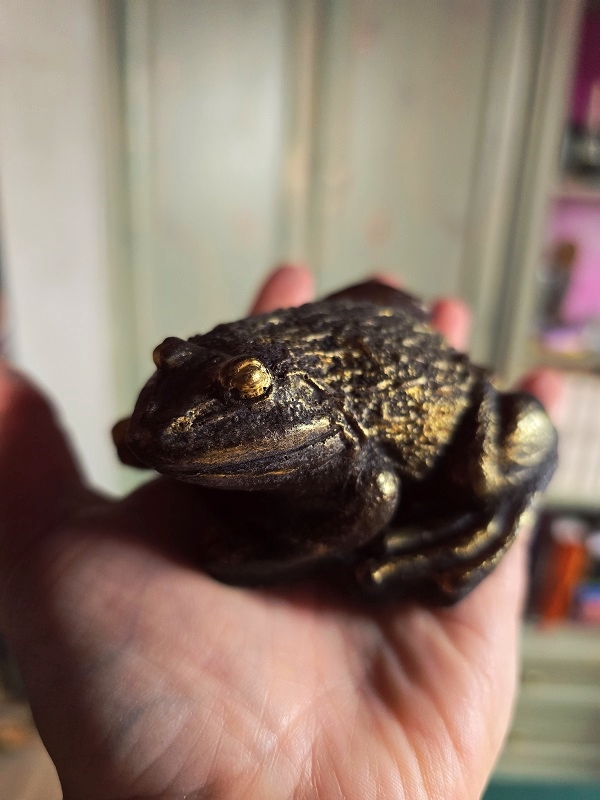 Mydło zdobione - Ropucha - glicerynowe - czekolada i wanilia - obrazek 2