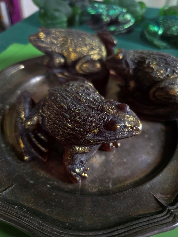 Mydło zdobione - Ropucha - glicerynowe - czekolada i wanilia - obrazek 5